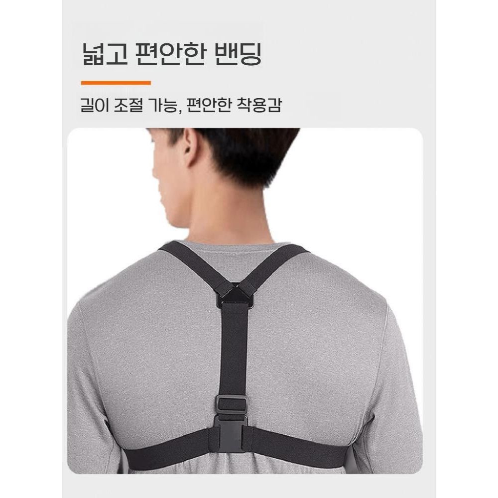 dji 오즈모 360 가슴 스트랩 고정 1인칭 거치대 낚시 오토바이 사이클링 스탠드 - 상세 이미지 3