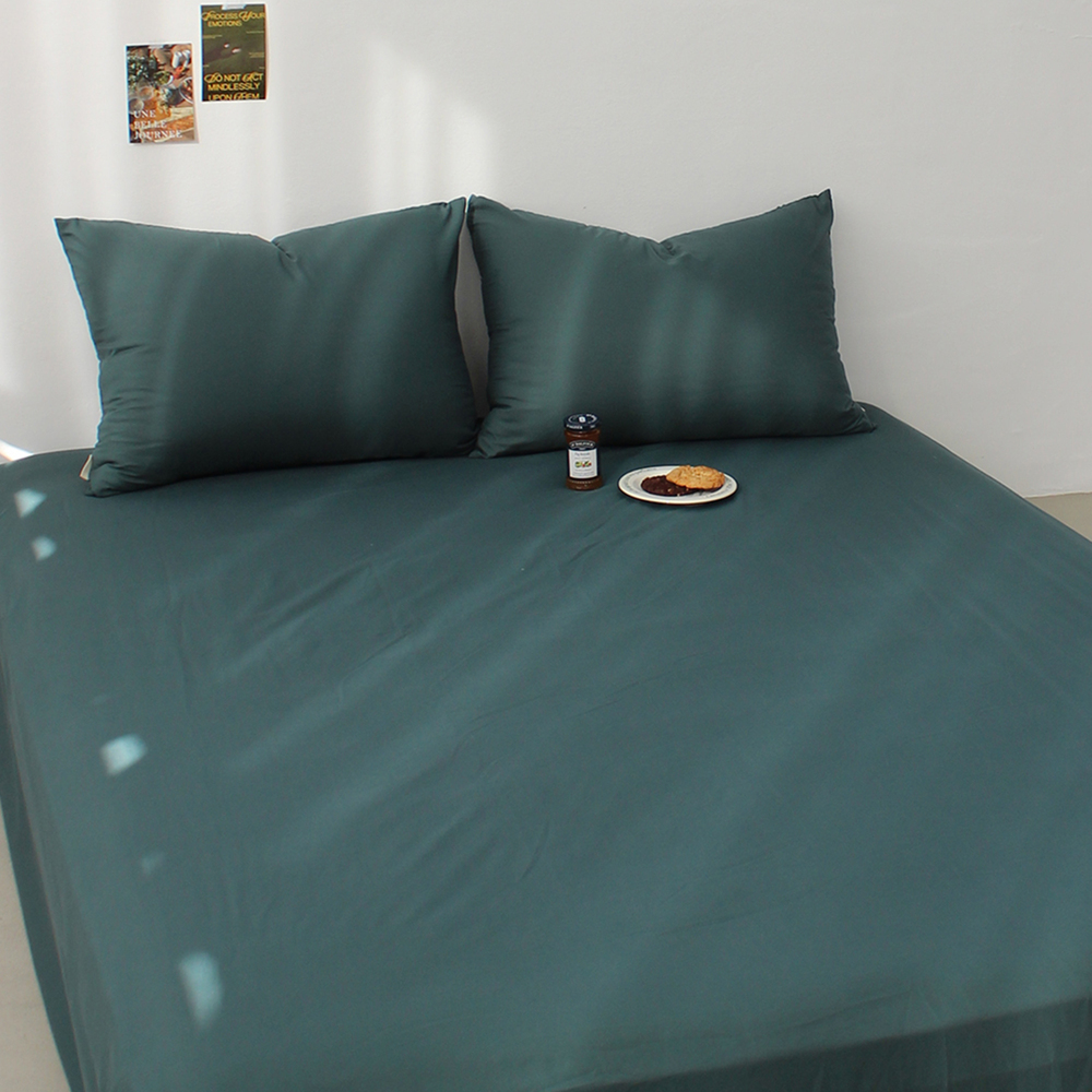 부드러운 아멜리 워싱 사계절 매트리스커버 레인 포레스트, S(싱글)