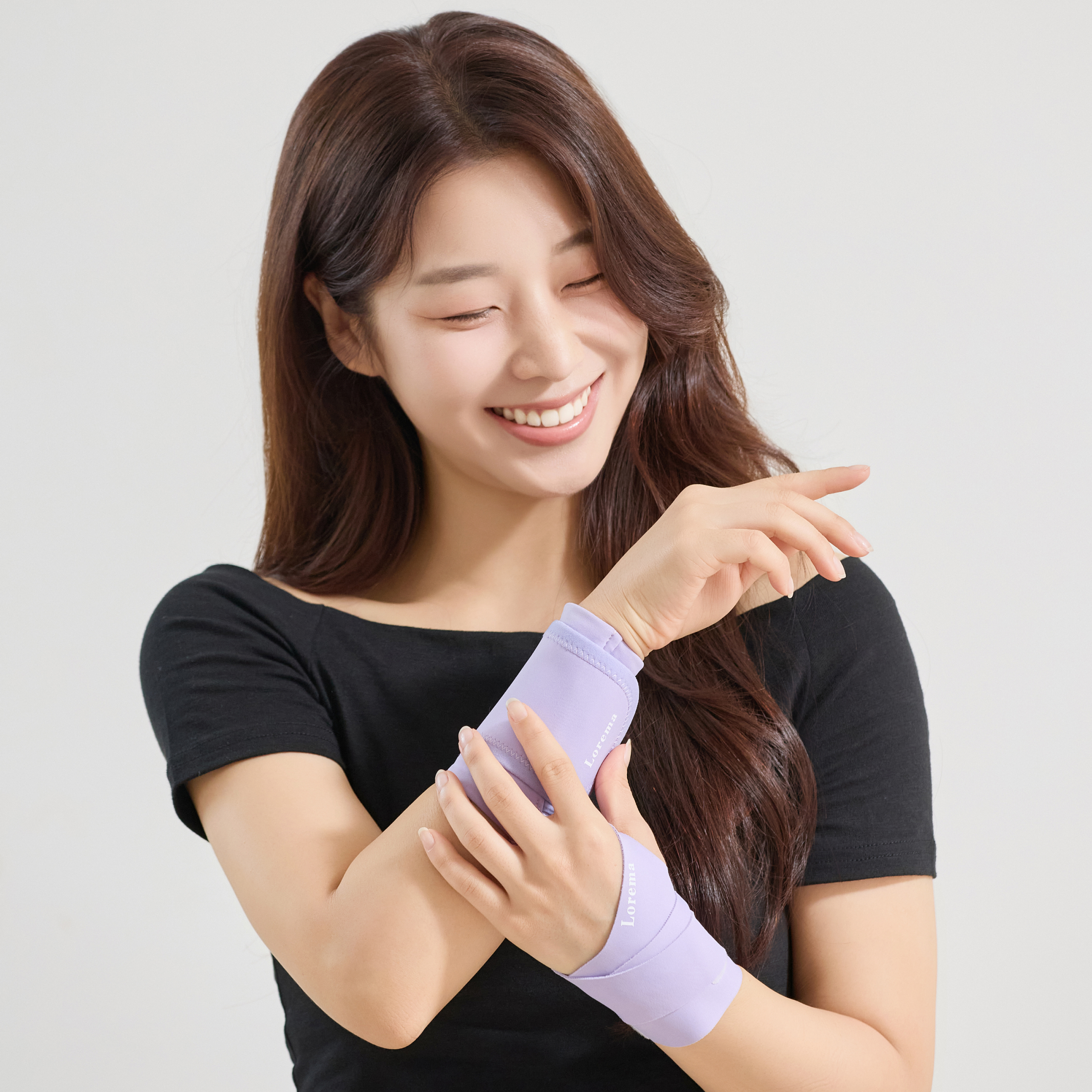 로레마 손목보호대 찜질 아대 임산부 오른손 이미지 3