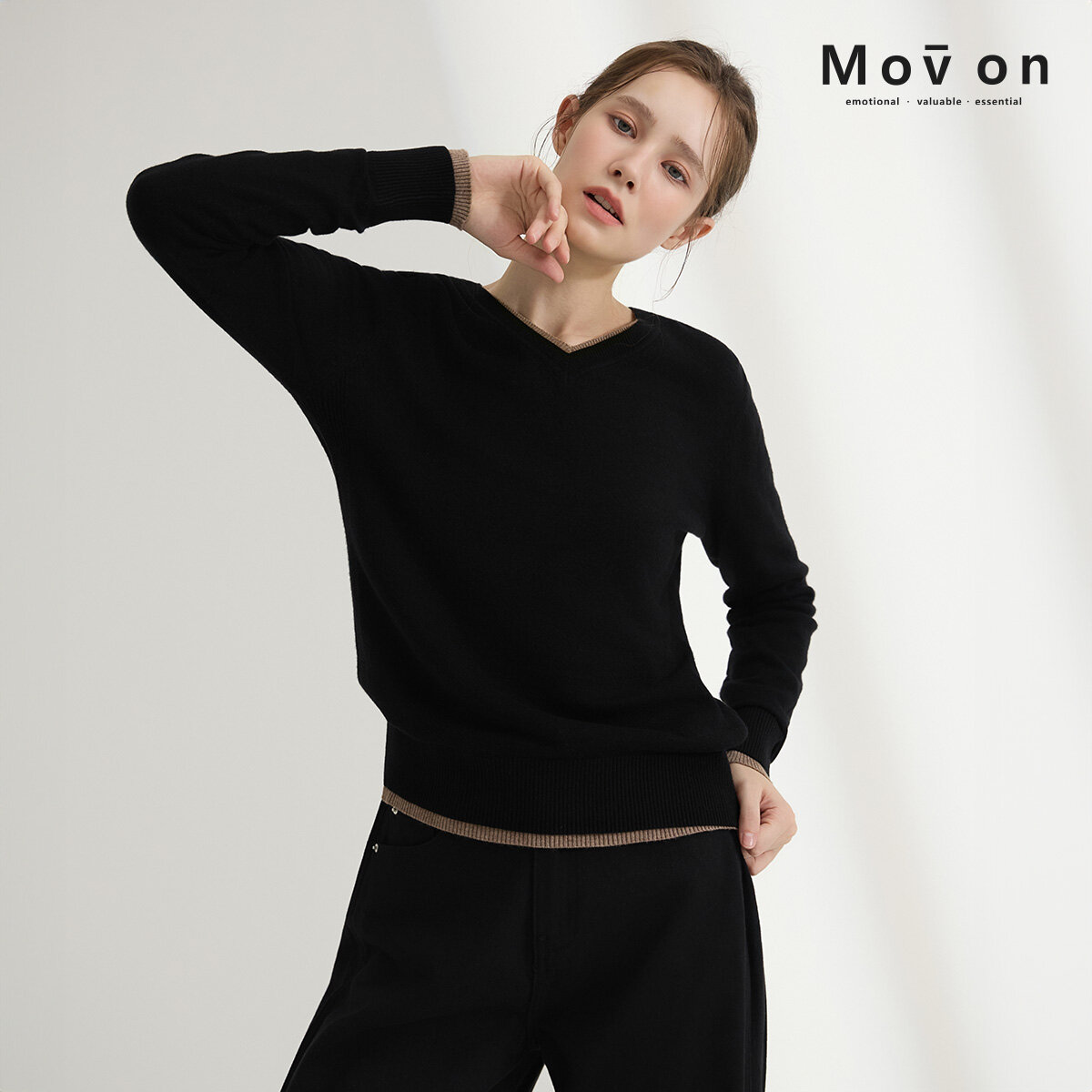 모브온 25FW 쫀쫀니트 4종 (25FW 최신상!) - 상세 이미지 5