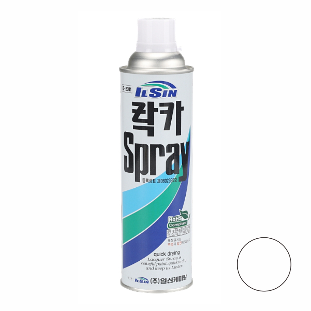 일신케미칼 락카 스프레이 페인트 420ml 342 무광투명 - 상품 이미지