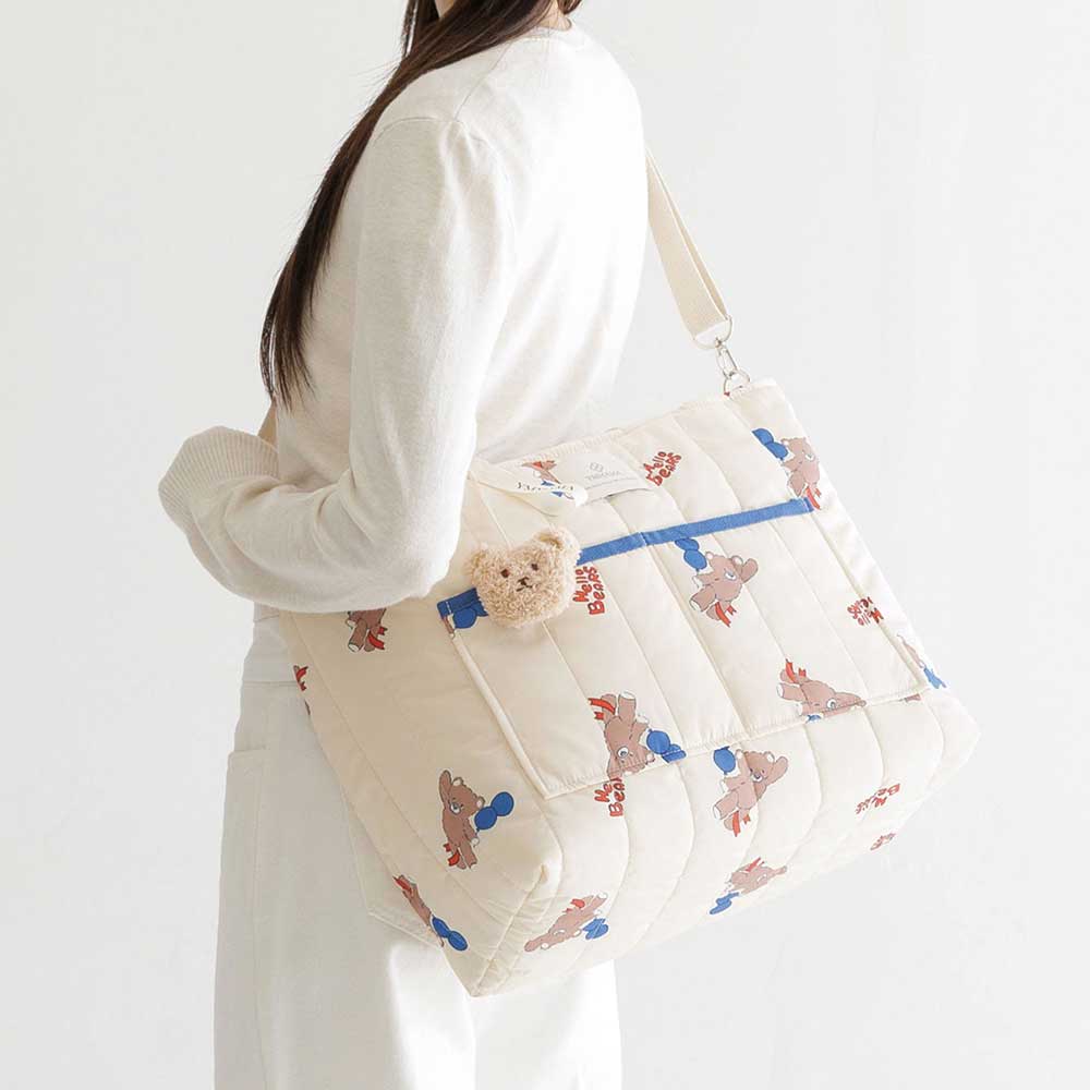 와이엠마마 기저귀가방 가벼운 세탁편한 수납력 귀여운 빅윰백키치(M) 이미지 6