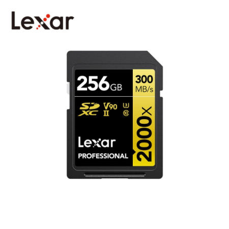 렉사 프로패셔널 2000X SD 메모리카드 Lexar Professional 2000x SDHC/SDXC UHS-II 256GB