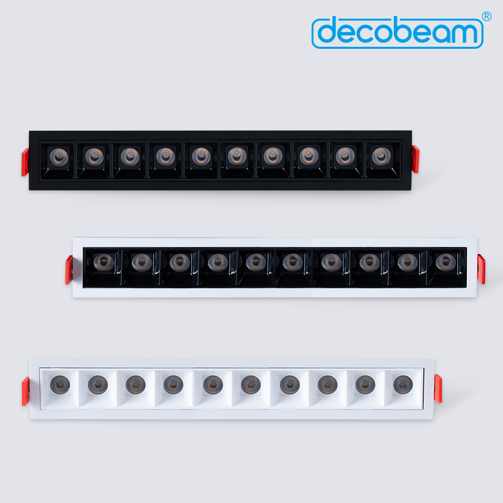 사각 멀티매입등 10구 슬림 마그네틱조명 오스람칩 A타입 MSS 화이트 제품 이미지