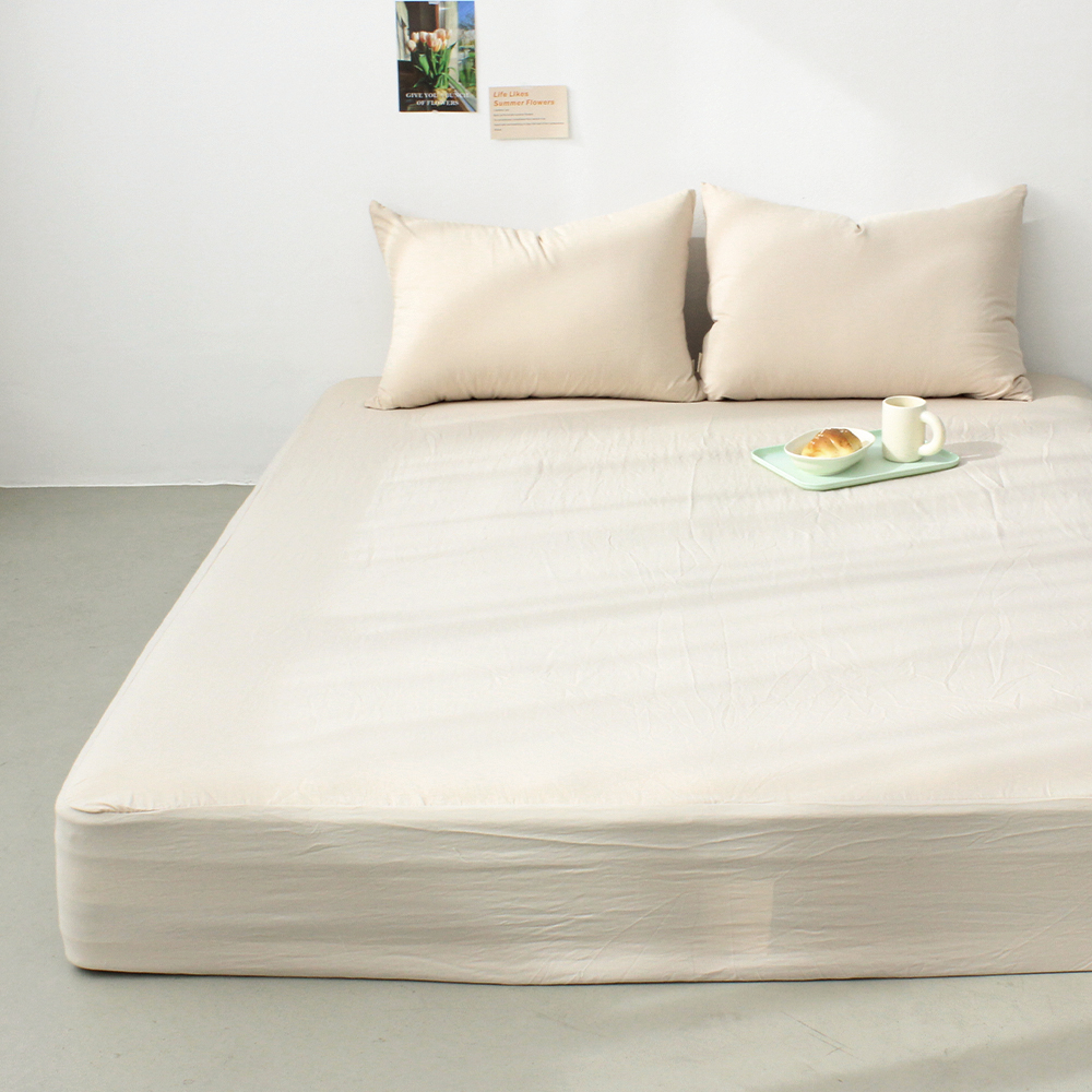 부드러운 아멜리 워싱 사계절 매트리스커버 매그놀리아, Q(퀸)