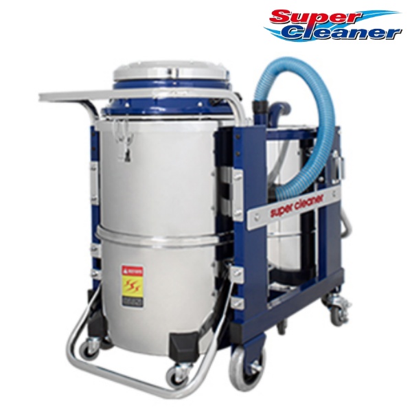 경서 오일흡입 바닥청소기 110L 습건식 3모터 산업용청소기