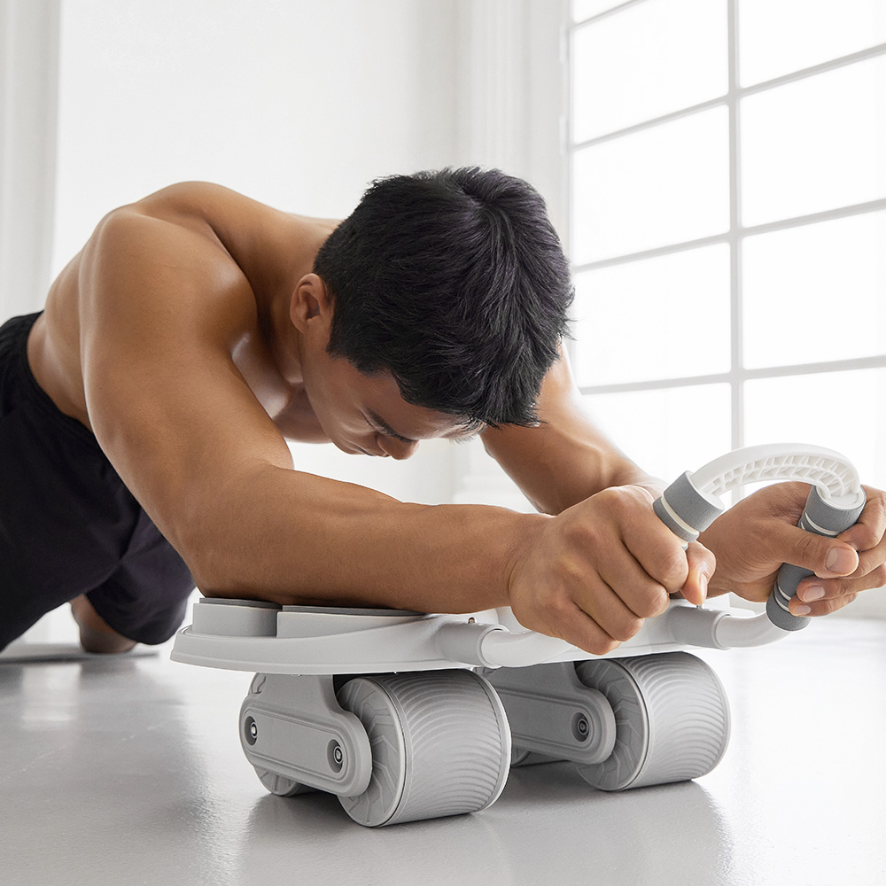 숀리 LED 하이라이트 AB슬라이드 뱃살 복근 운동 기구 슬라이더 롤아웃 퍼펙트 홈트