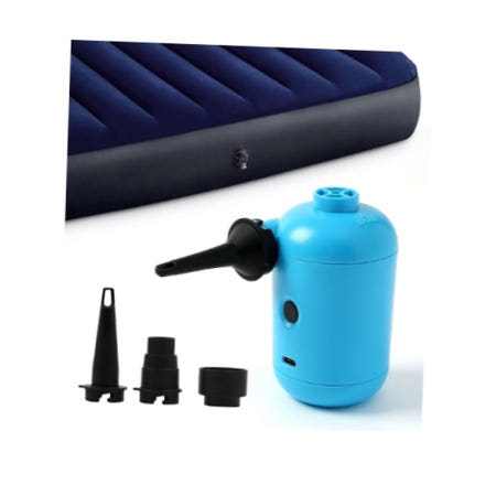 USB 전동 에어펌프 블루 진공압축기 에어펌프블루