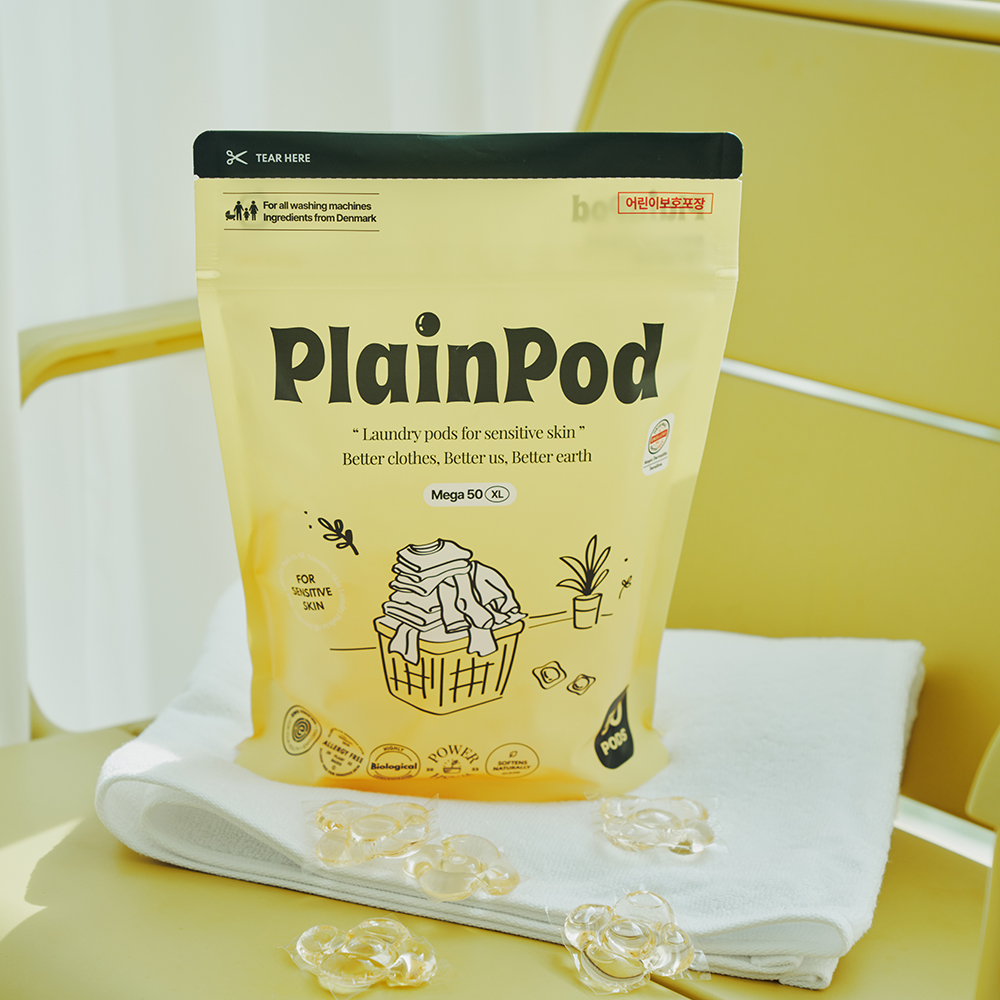 플레인팟 민감성 고농축 올인원 중성 캡슐세탁세제 대용량 50개입+Special Gift 이미지 8