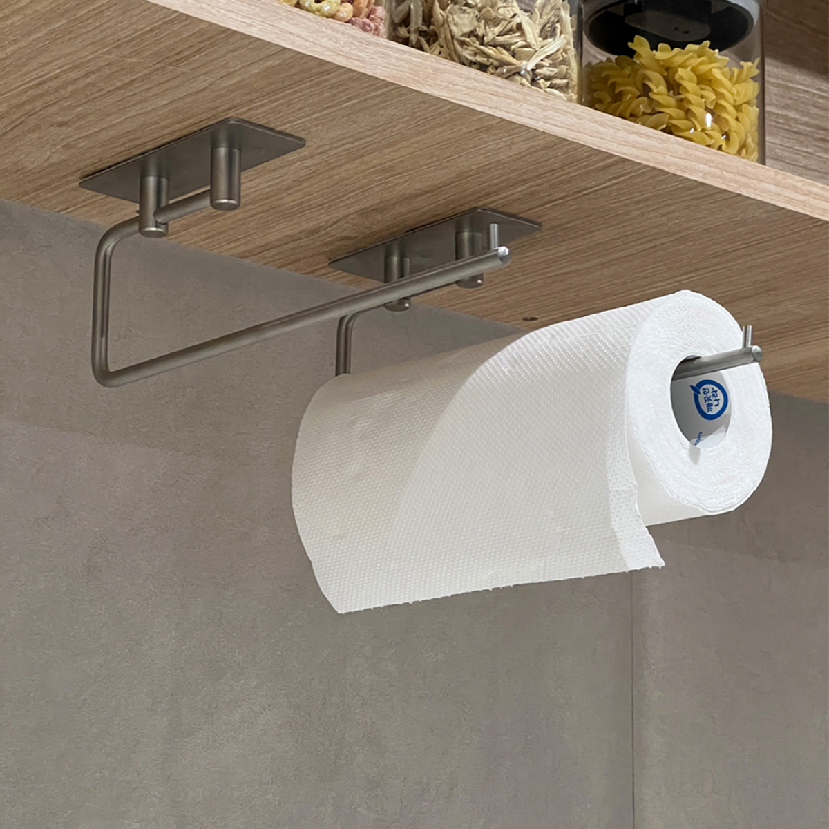 무타공 스텐 키친타올 걸이 홀더 타월 거치대 코스트코 싱크대 행주 걸이 주방 28cm