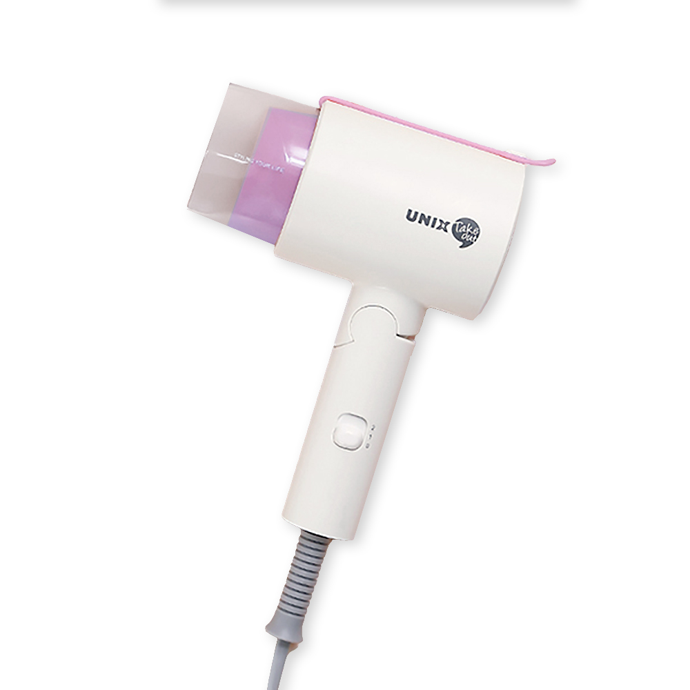 유닉스 여행용드라이기 가벼운 접이식 휴대용 미니 드라이기 헤어 저소음 - 상세 이미지 3