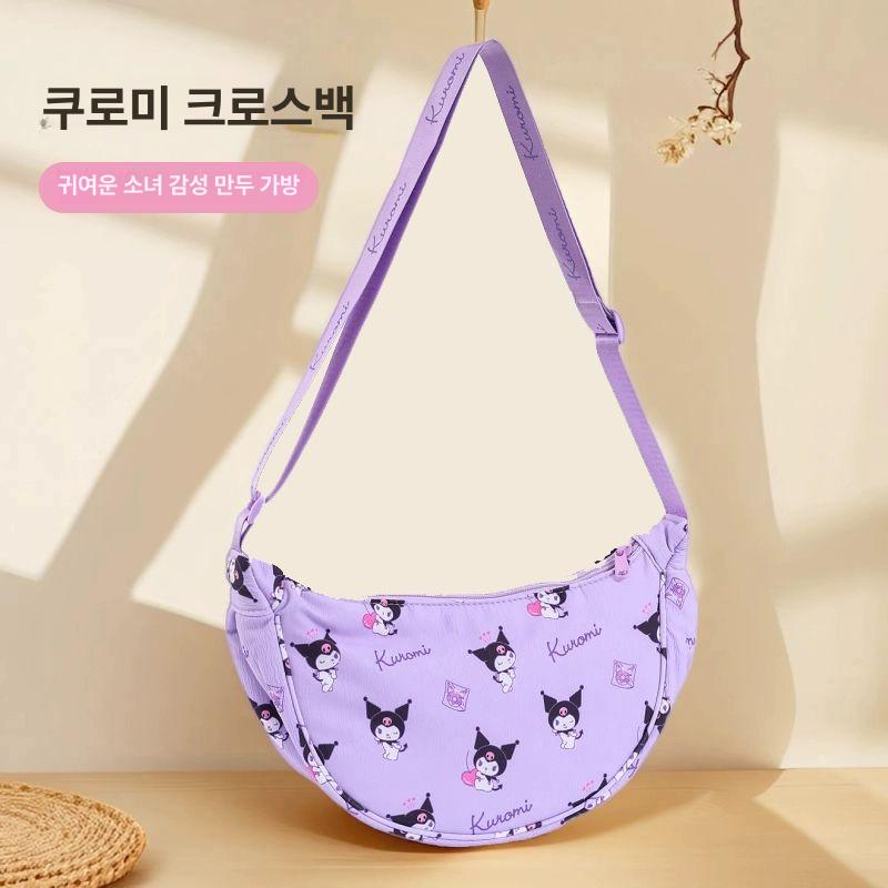 산리오 숄더백 가방 메신저백 수납 소형 쿠로미 마이멜로디 포차코 - 상세 이미지 2