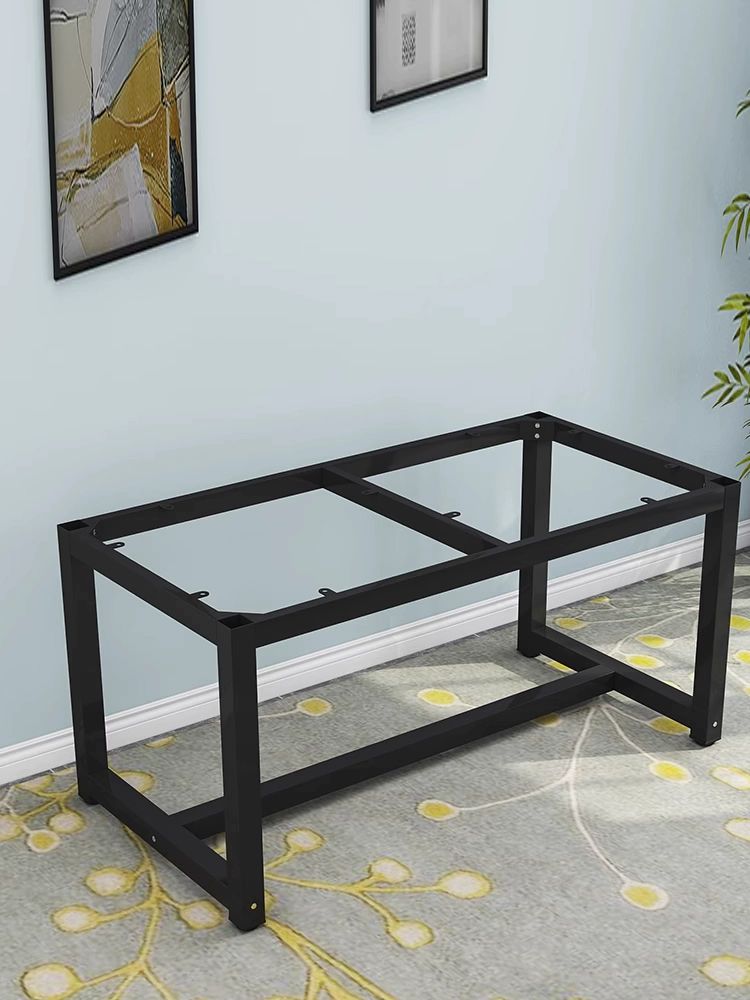 우드슬랩 다리 브라켓 테이블 조립 교체용 책상 철제 부속 가구다리 120x60x71.5 레귤러 - 상세 이미지 3