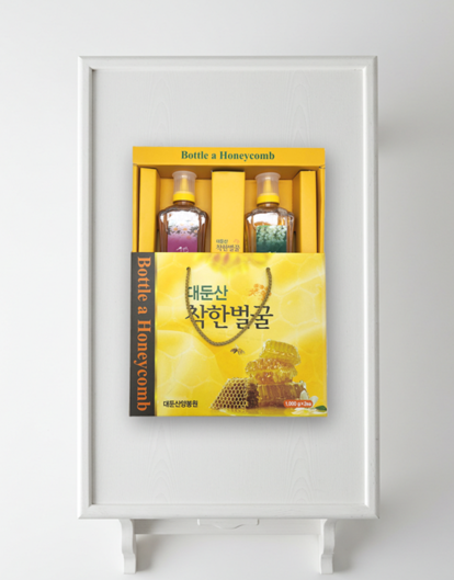 천연 벌꿀 튜브형 1kg 선물세트 - 상세 이미지 2