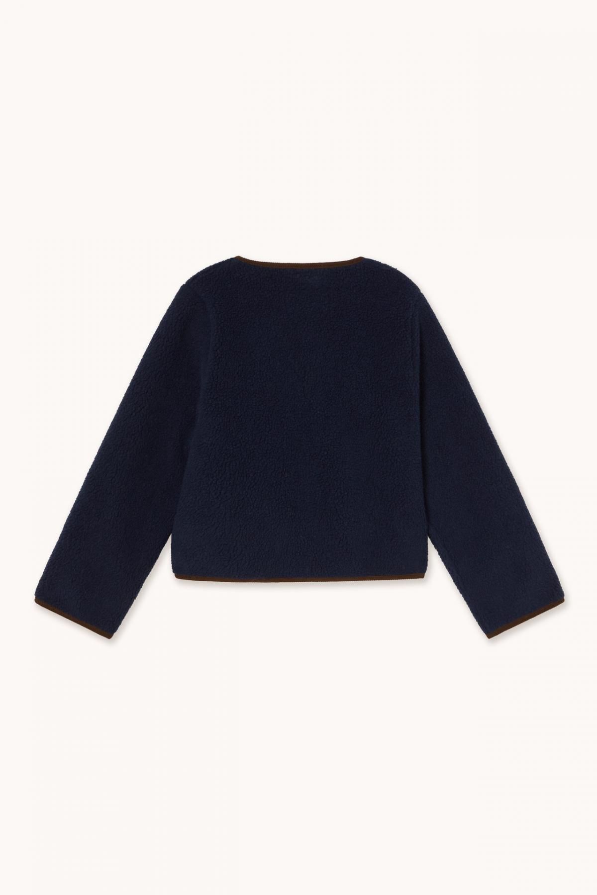 타이니코튼 테크니컬 플리스 라운드넥 네이비 재킷 AW25-761107 ONE COLOR - 상세 이미지 2