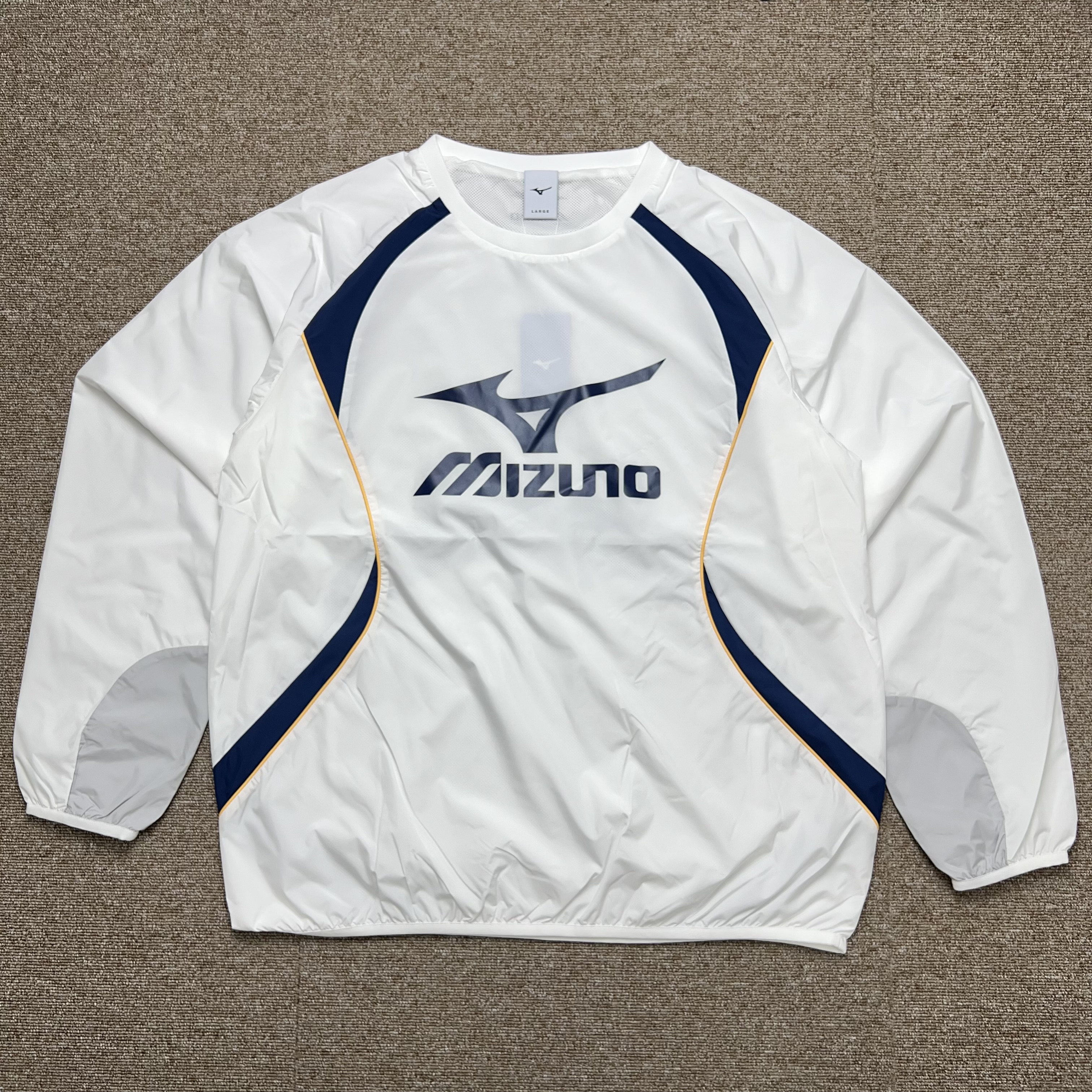 미즈노 빅로고 라운드 피스테 우븐 풋살복 32YE5A20 - 상세 이미지 3