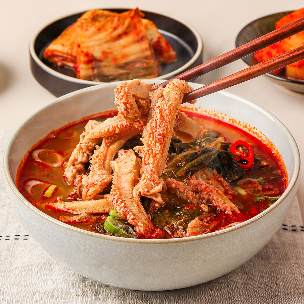 황장군 더 푸짐한 특 양곰탕 900g 4팩 / 한우사골 육수 베이스로 더 진하게 - 상품 이미지