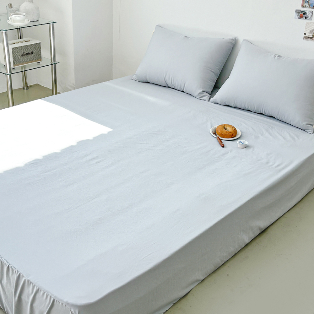 부드러운 아멜리 워싱 사계절 매트리스커버 루나 그레이, SS(슈퍼싱글)