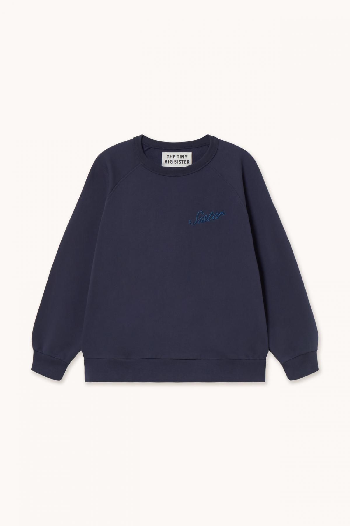 타이니코튼 베이직 네이비 맨투맨 AW25-784107 ONE COLOR - 상품 이미지