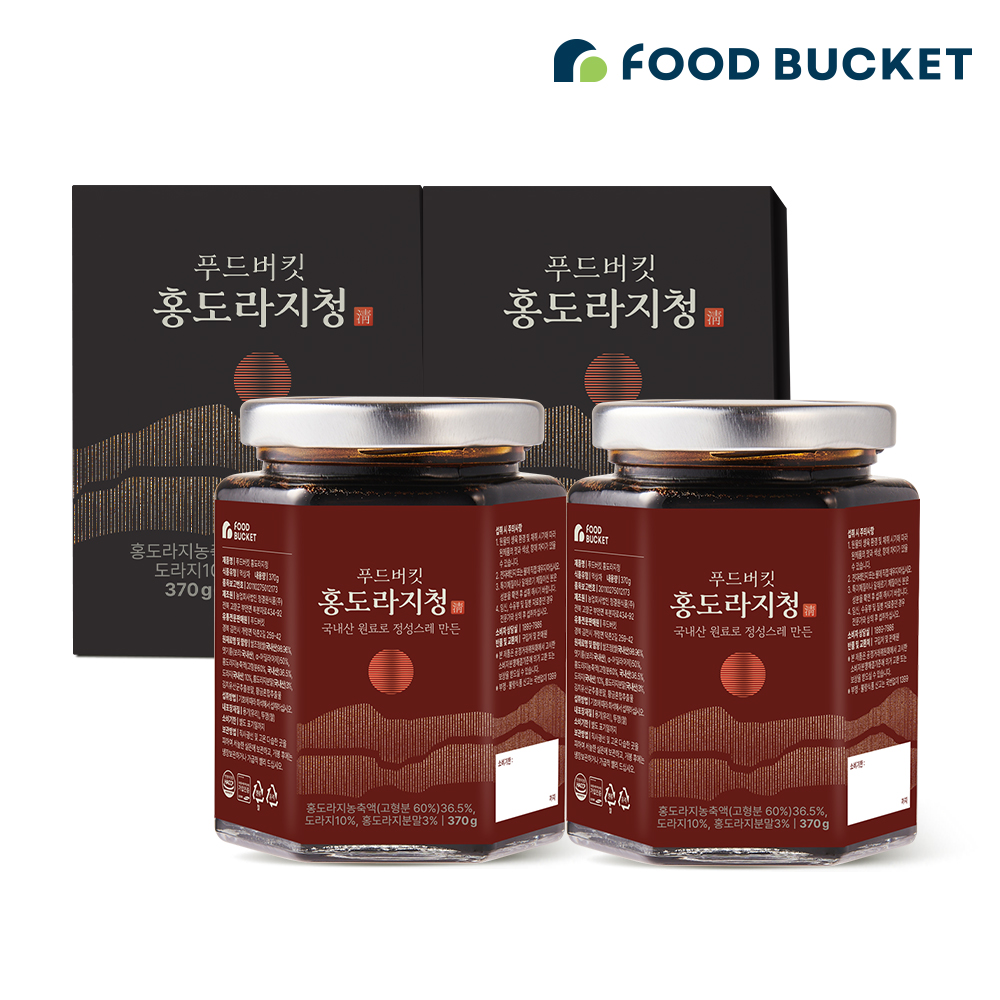 푸드버킷 국산 도라지청 홍도라지청 약도라지 370g, 2개 - 상품 이미지
