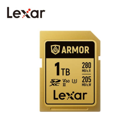 렉사 아머 골드 SD 메모리카드 Lexar ARMOR GOLD SDXC™ UHS-II Card 1TB