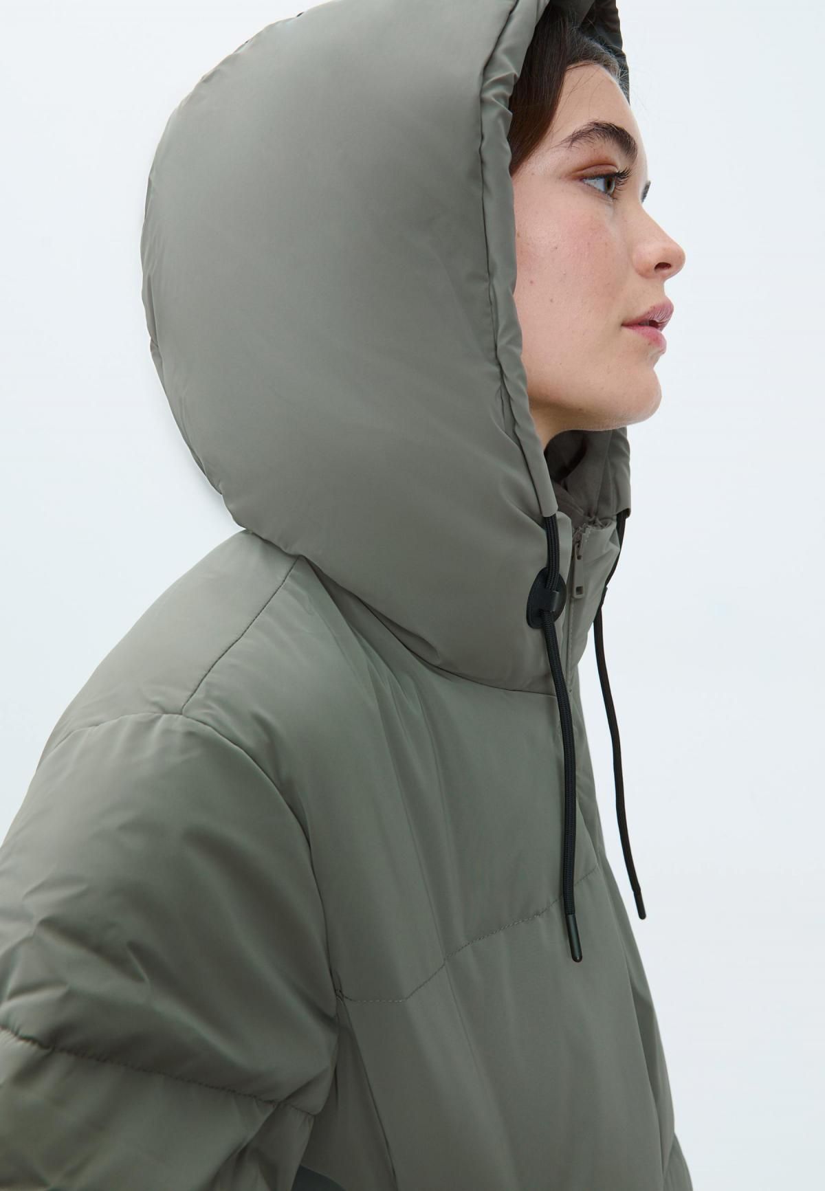 스트라디바리우스 테크니컬 후드 패딩 점퍼 5624/628 KHAKI - 상세 이미지 4