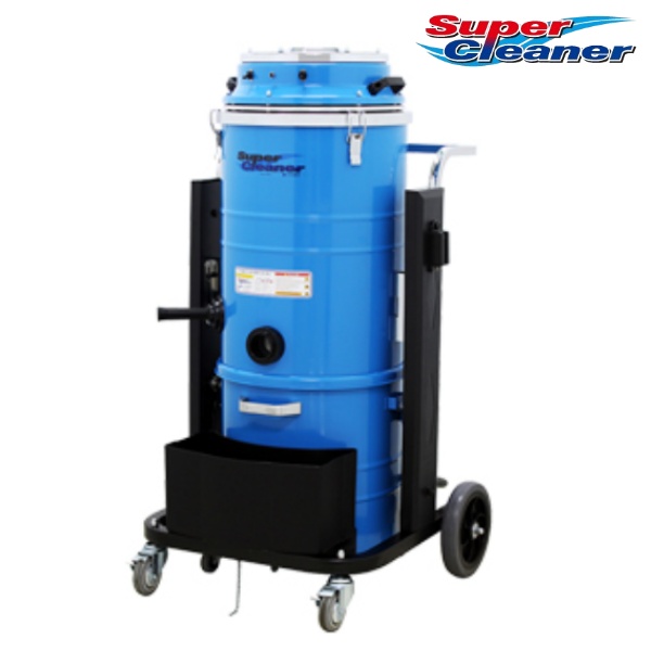 산업용 대형진공청소기 75L 공장용 3모터 바닥청소기 4M