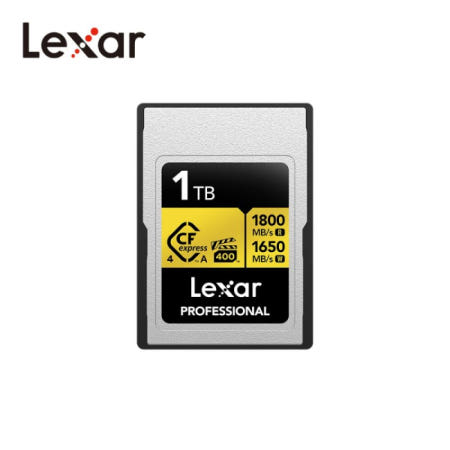 렉사 골드 CF익스프레스 4.0 A타입 메모리 Lexar Professional GOLD CFexpress™ 4.0 Type A Card 1TB