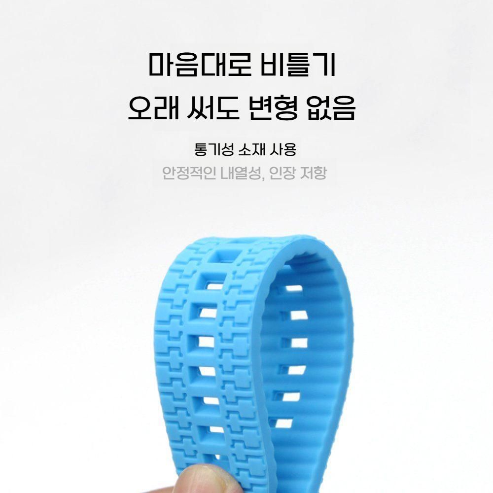 갤럭시워치8 스트랩 물결 웨이브 액상 실리콘 밴드 이미지 6