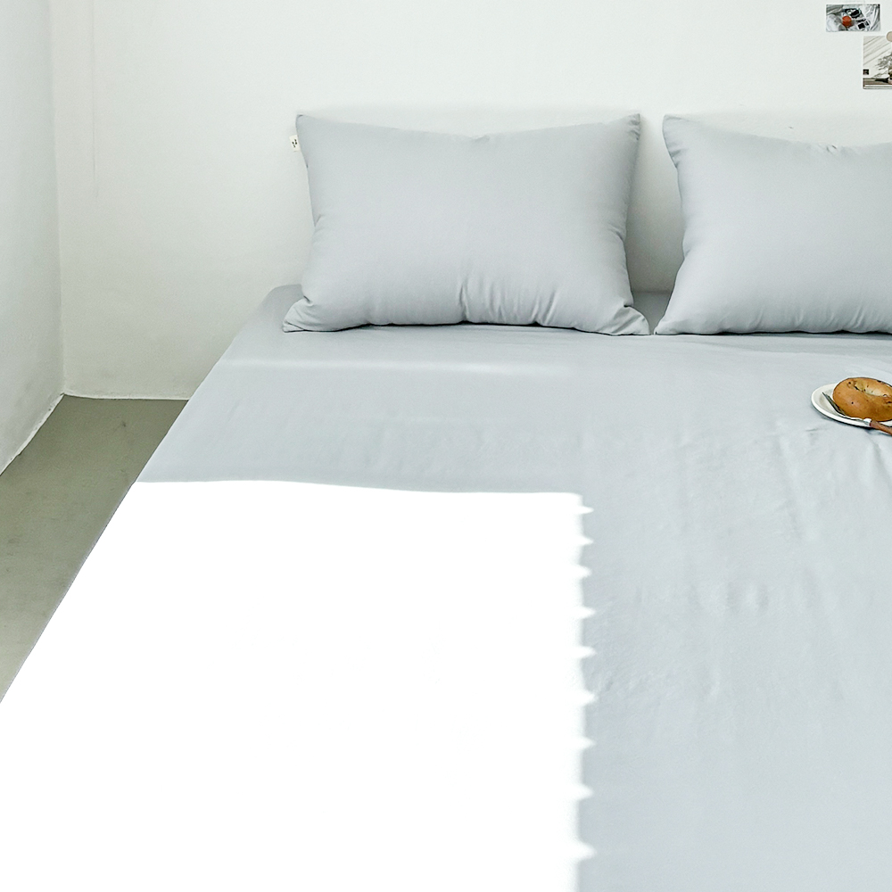 부드러운 아멜리 워싱 사계절 매트리스커버 루나 그레이, SS(슈퍼싱글)