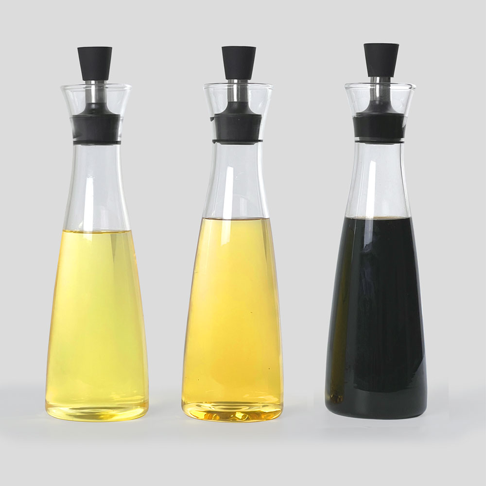 내열유리 오일병 참기름병 들기름병 공병 간장병 식용유통 식초통 디스펜서 용기 500ml - 상세 이미지 3