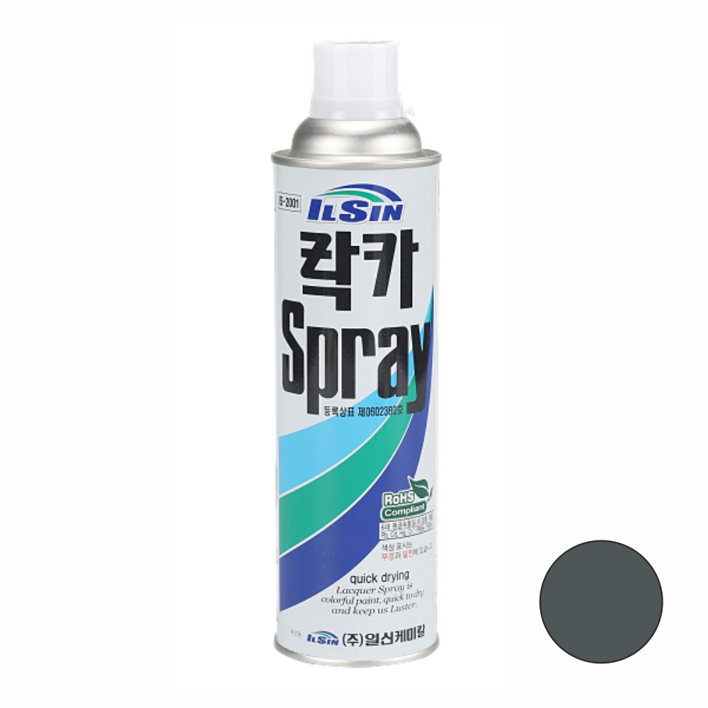 일신케미칼 락카 스프레이 페인트 420ml 345 7.5BG 다크베이지 - 상품 이미지
