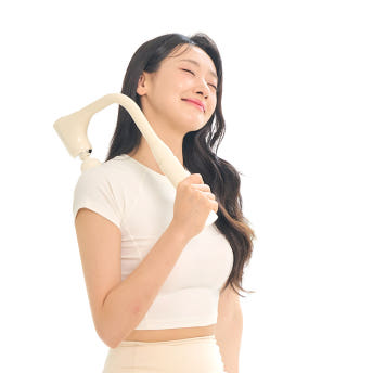 휴플러스 릴랙스 목 어깨 승모근 커브건 바닐라 1개 +1개 (2SET) - 상세 이미지 3