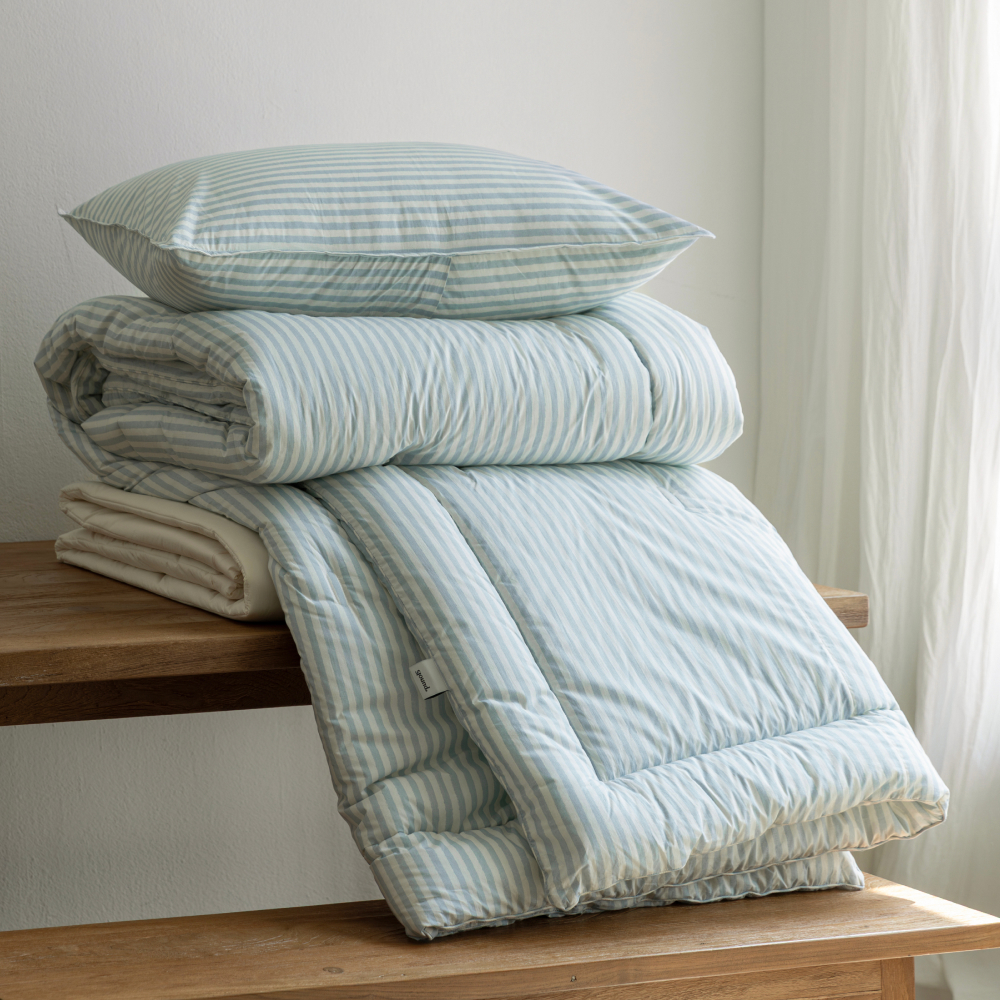 슬라운드 인네이처 호라이즌 고밀도 순면 사계절 겨울 차렵 이불 SS