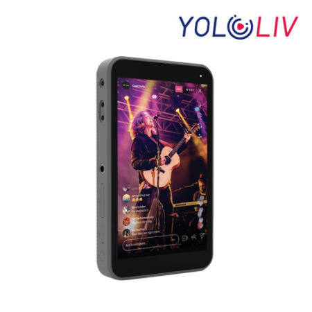 YOLOLIV [YOLOLIV] 욜로라이브 INSTREAM 인스트림 영상 세로 촬영 전용 스트리밍 컨트롤러 스위처 레코더 모니터 인스타그램 틱톡 라이브 멀티캠 방송장비