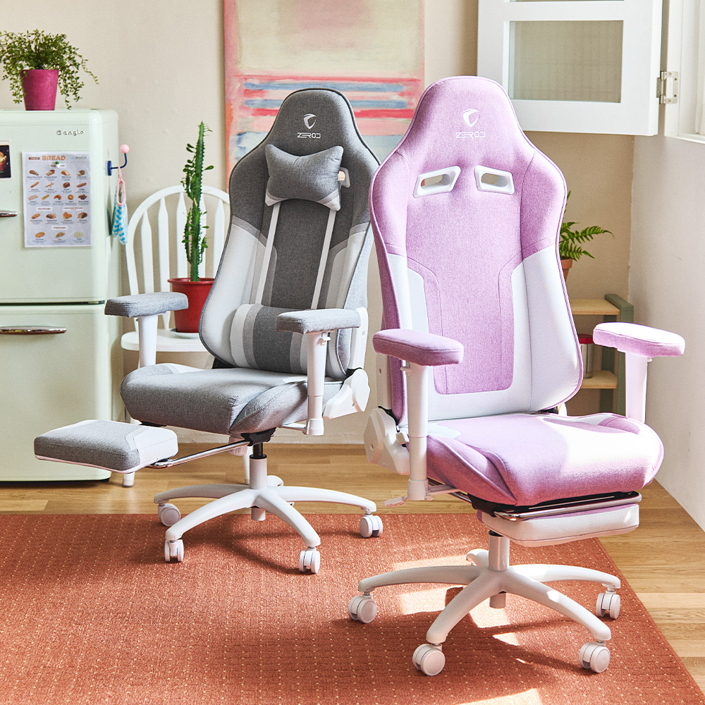 제닉스 제로드 리브체어 발받침 컴퓨터 게이밍의자