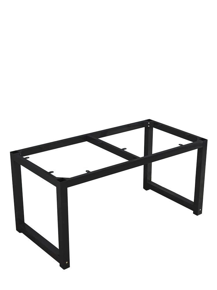 우드슬랩 다리 브라켓 테이블 조립 교체용 책상 철제 부속 가구다리 120x60x71.5 레귤러 - 상품 이미지