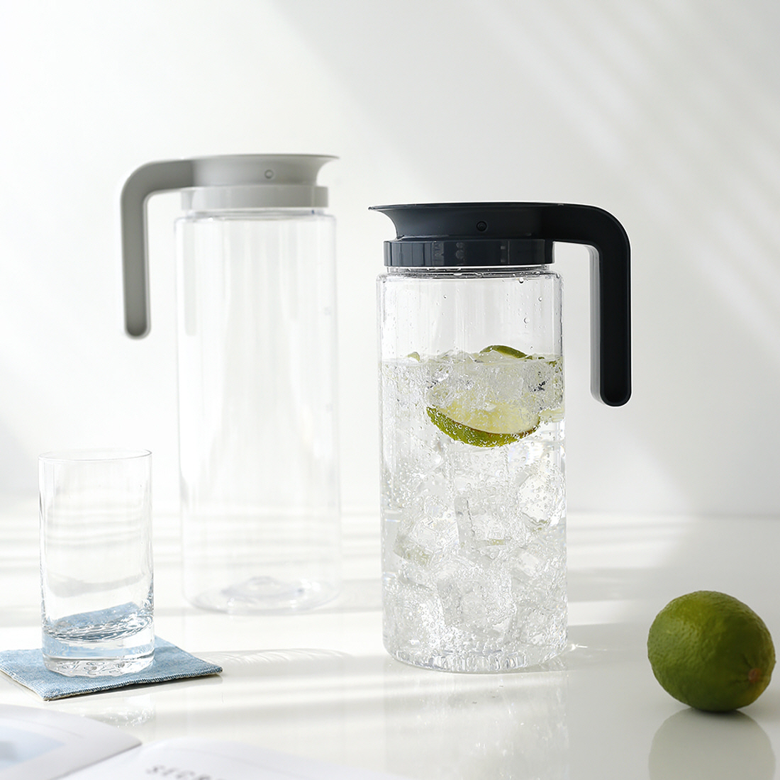 코맥스물병 트라이탄 물병 냉장고 카페보틀 음료디스펜서 코멕스 비스프리 국내산 1.7L - 상세 이미지 3