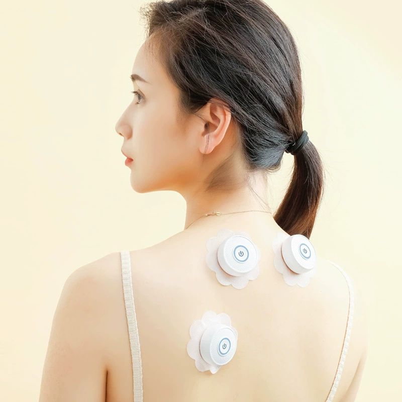 전자뜸 무연뜸기 전기식 쑥뜸기 무연 충전식뜸기 미니 애쑥기기 선물세트-화이트 - 상품 이미지