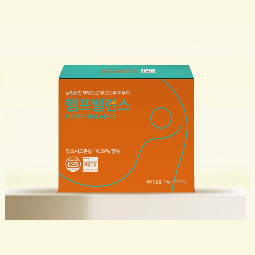 [바이오비스]햄프밸런스3.5gx30포105g/ - 상품 이미지