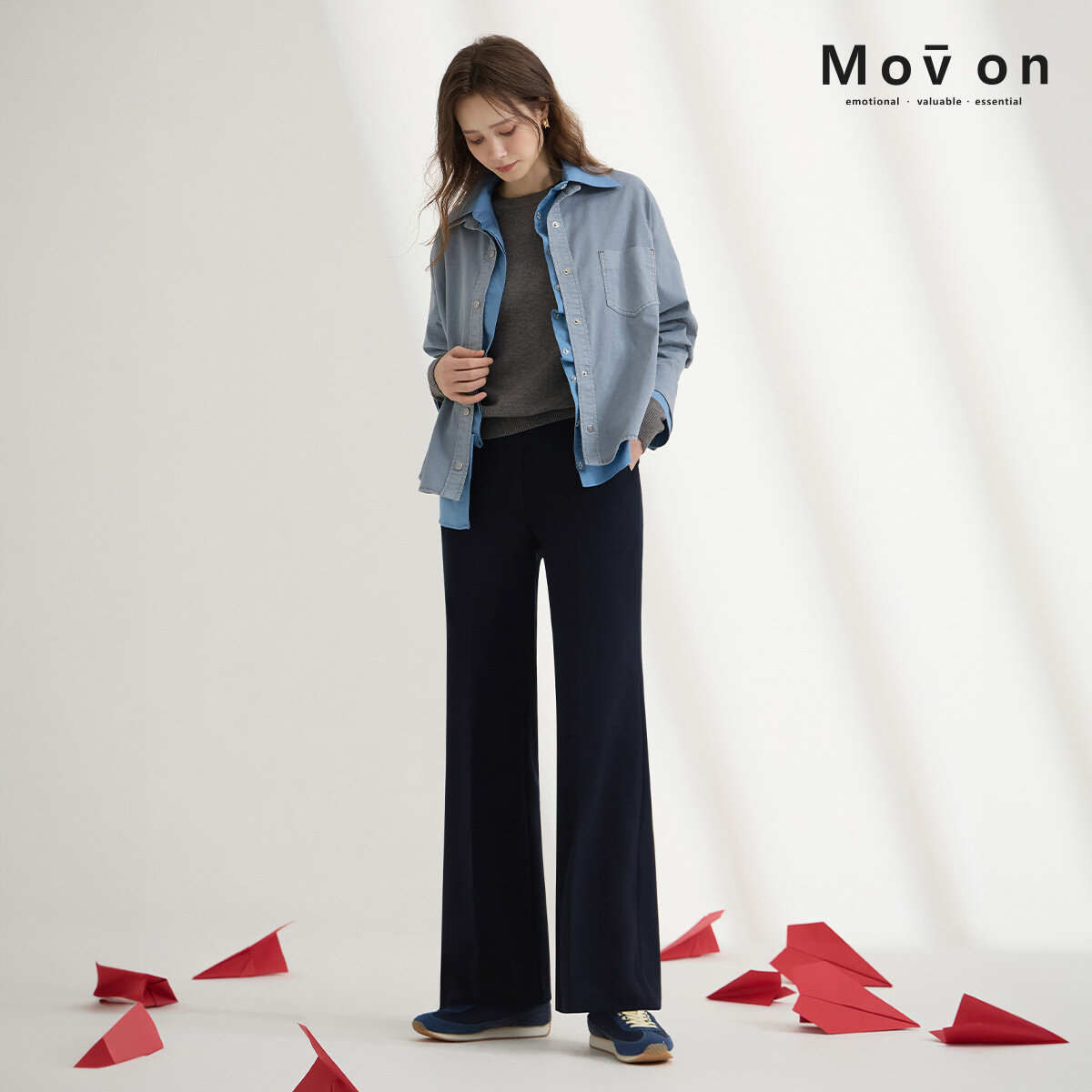 모브온 25FW 매직 밴딩팬츠 3종 (25FW 최신상!) - 상세 이미지 4