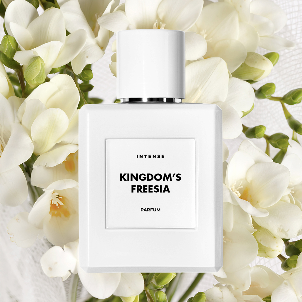 킹덤 프리지아 50ml 퍼퓸 인텐스 니치향수 002 KINGDOM'S FREESIA (잉글리쉬 페어 앤 프리지아) - 상품 이미지