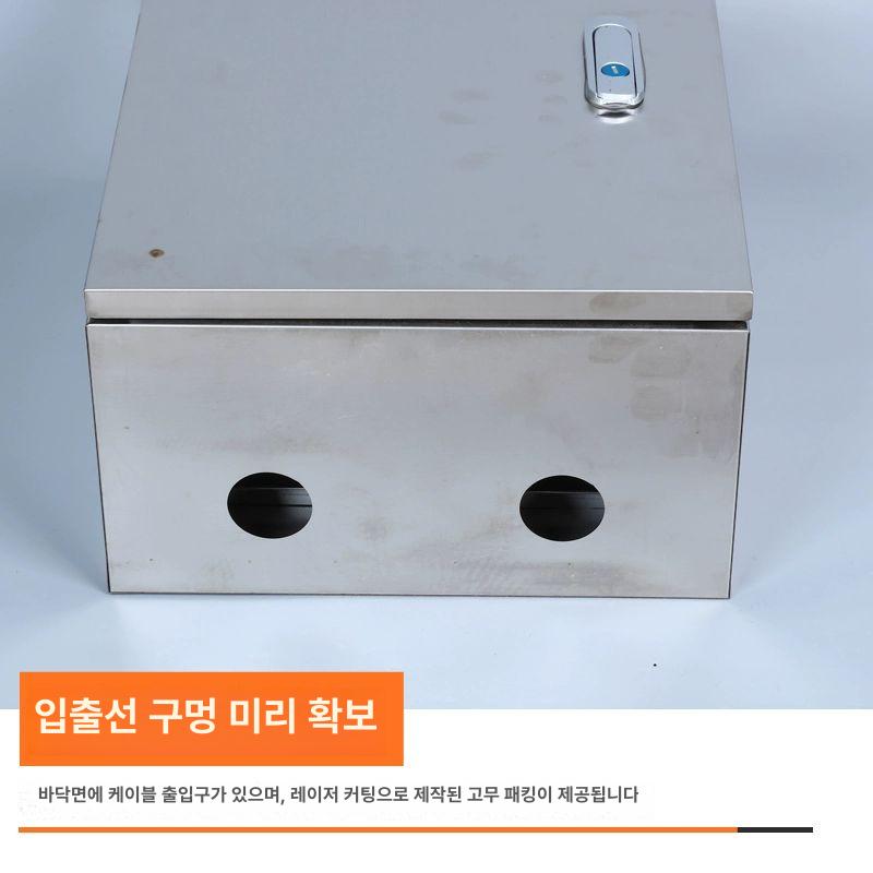 단자함 분전함 스텐 박스 전기함 옥외 스테인레스 30x40x18 세로 상자 - 상세 이미지 5
