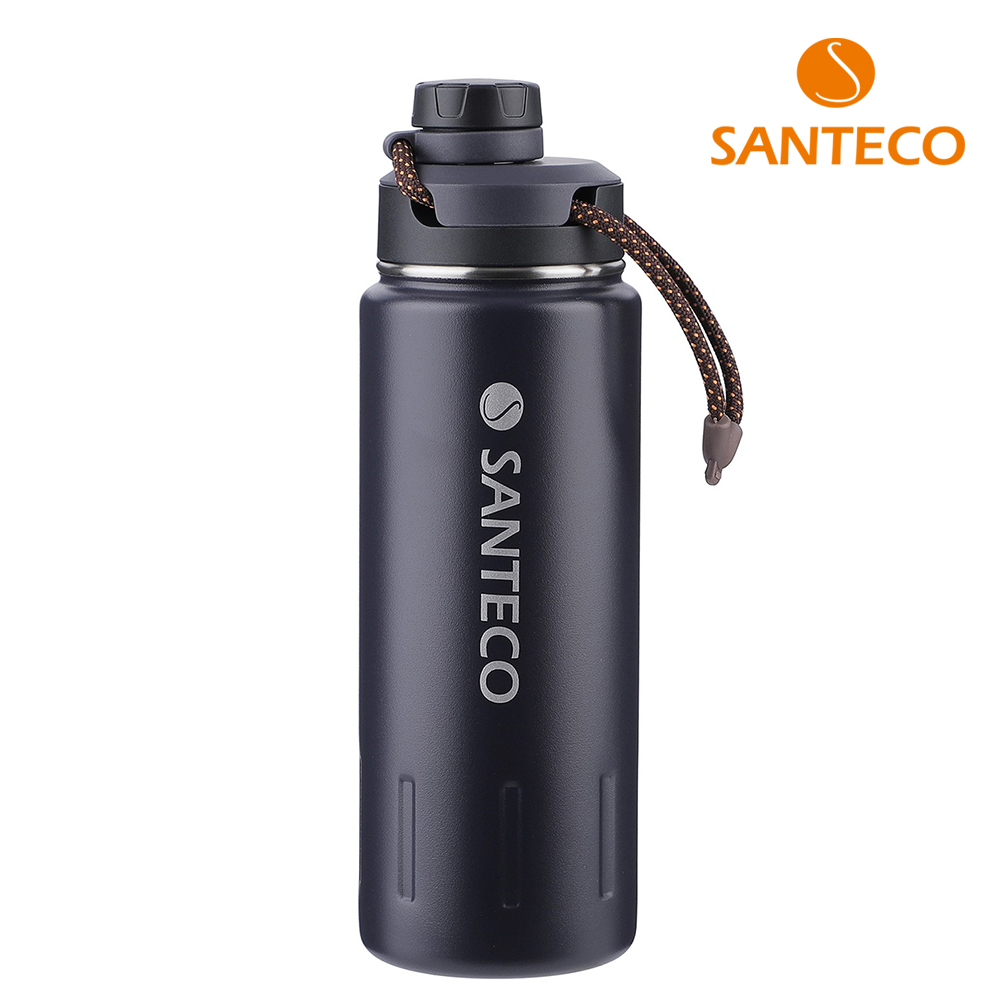 산테코 케이투 이중진공 텀블러 아웃도어 보온보냉병 710ml, 미드나이트블루 - 메인 이미지