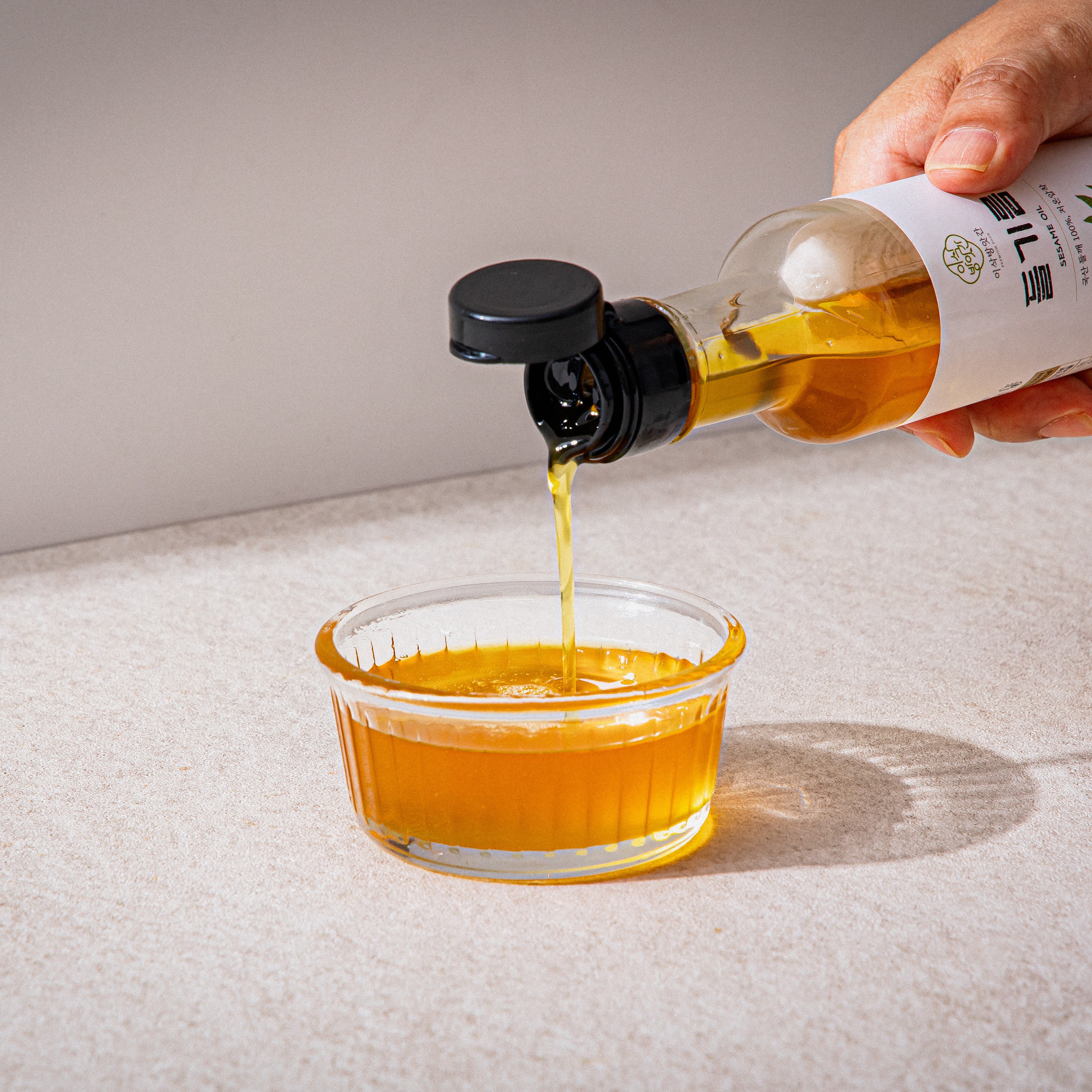 이삭방앗간 당일착유 국산 저온압착 참기름 180ml 선물세트