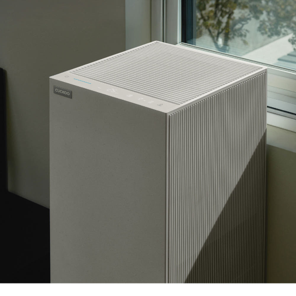 쿠쿠 공기청정기 앱 연동 화면