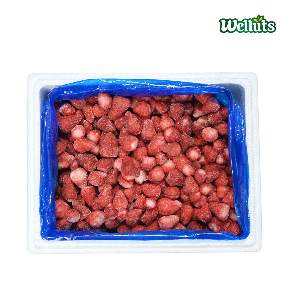 웰루츠 냉동 홍안 딸기 10kg 벌크 대용량 - 상품 이미지
