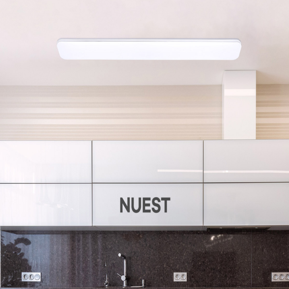 LED 주방등 슬림 사각 싱크대 부엌 주방 조명 등 50W, 주광색 이미지 8
