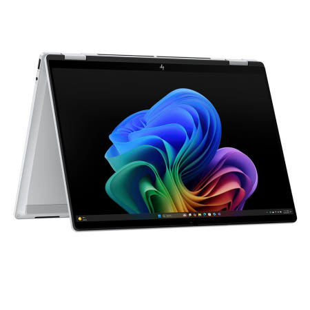 HP HP 2025 옴니북 X Flip 14, Glacier Silver, 512GB, 16GB, WIN11 Home, 14-fk0026AU