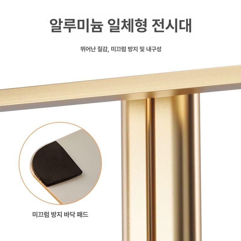 쇼핑몰 메뉴판거치대 입간판 외부 레스토랑 행사 배너 포스터스탠드 야외 블랙 A2 좁은 테두리 아크릴 명패 - 상세 이미지 5